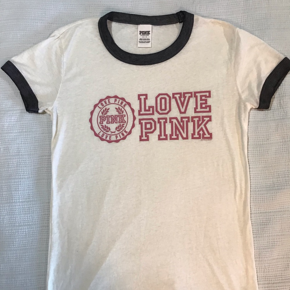 Pink brand t-shirt